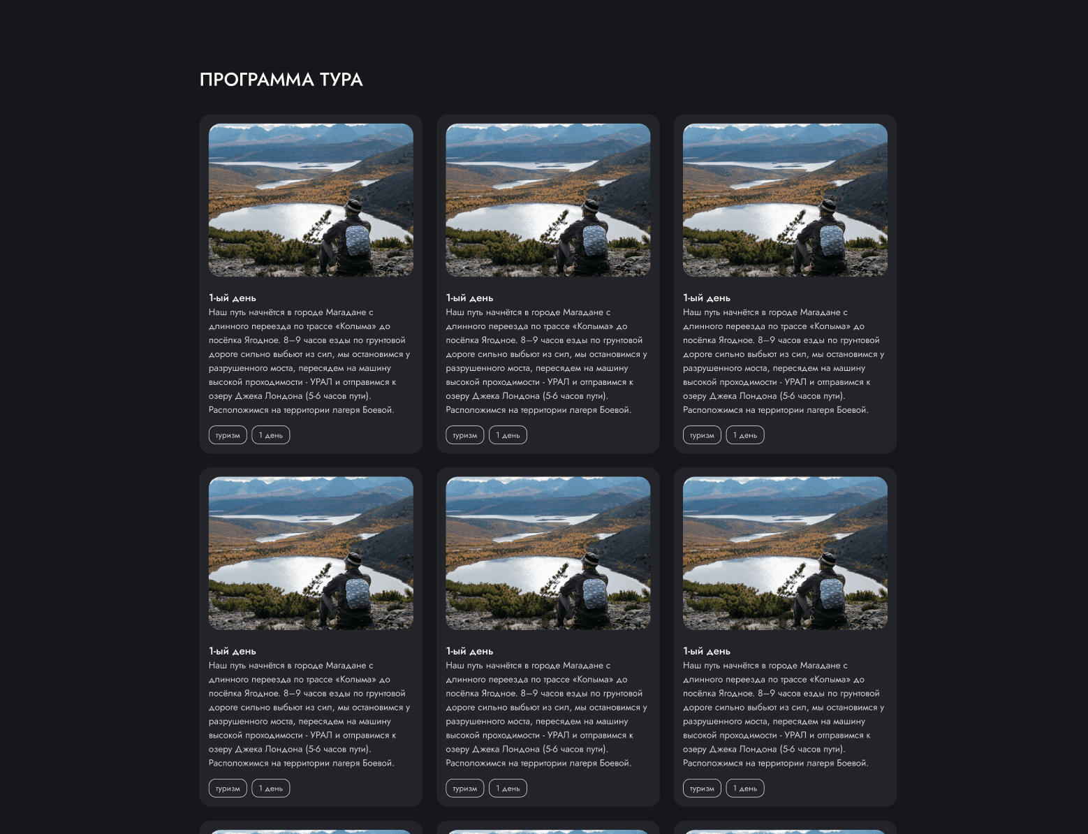 case tvoya kolyma travel agency website 02