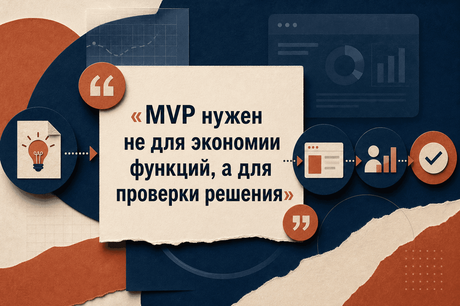 Цитата о назначении MVP в продуктовой разработке