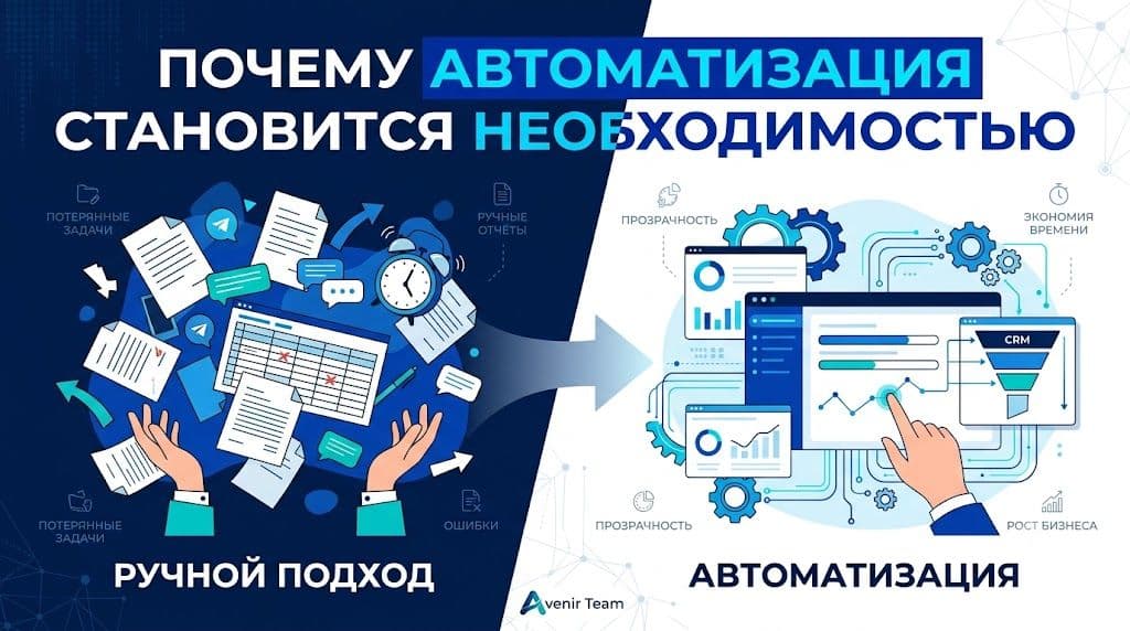 Как понять, что бизнесу пора автоматизировать процессы